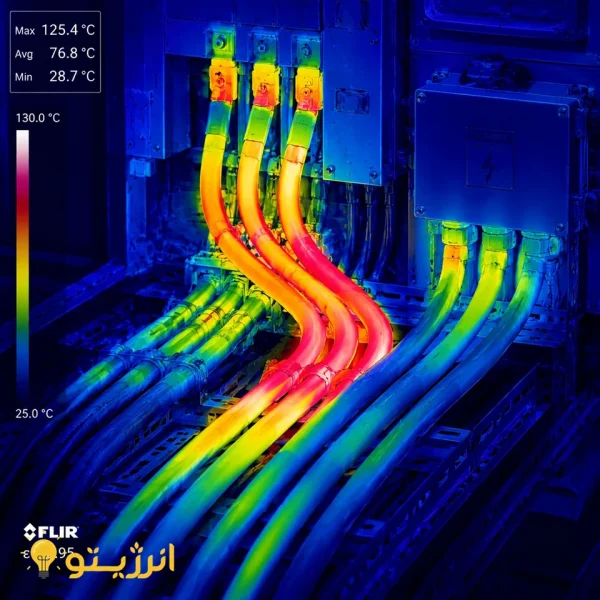 تصویر کابل داغ‌شده از هارمونیک